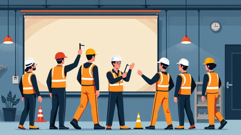 Illustrazione per AI e Sicurezza sul Lavoro: Guida Completa 2026