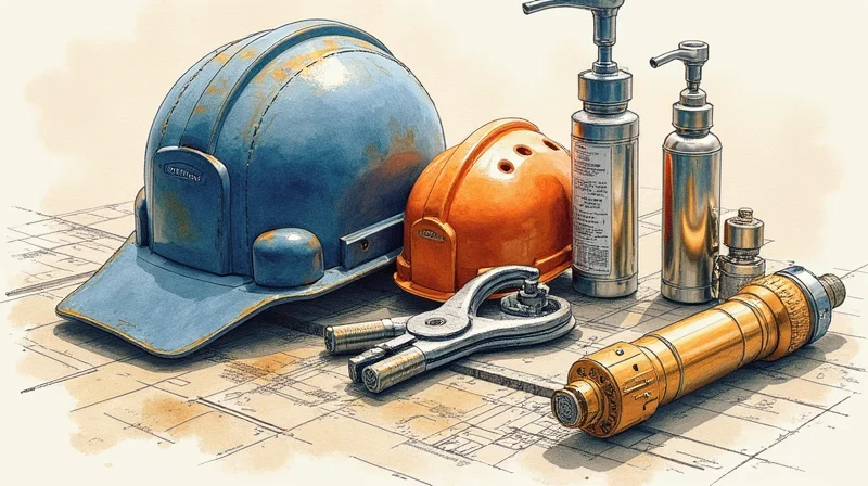 Illustrazione per Analisi Predittiva Infortuni: Come Funziona l'AI