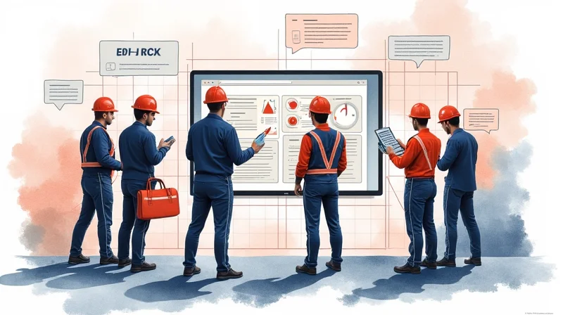 Illustrazione per App Sicurezza Lavoro: Le Migliori Soluzioni Mobile