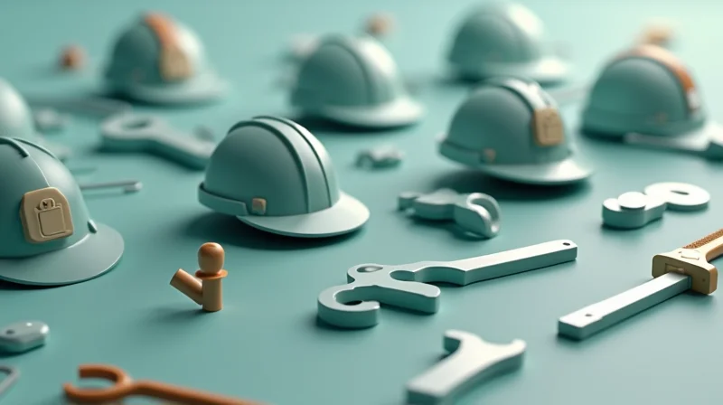 Illustrazione per Badge di Cantiere Digitale 2026: Come Funziona