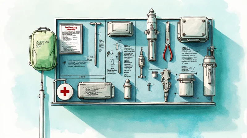 Illustrazione per Cassetta Primo Soccorso: Contenuto Obbligatorio