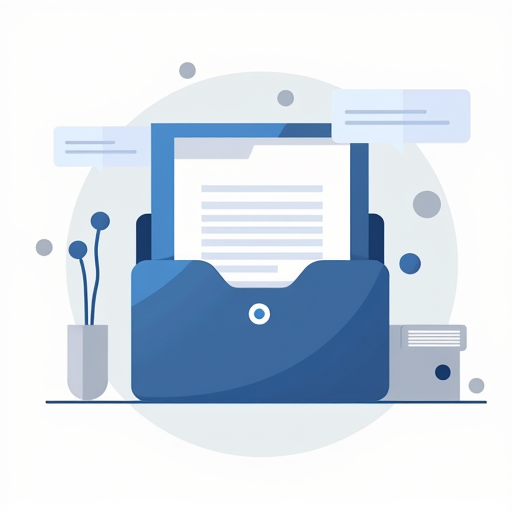 Illustrazione per Come Organizzare l'Archivio Documenti Sicurezza sul Lavoro