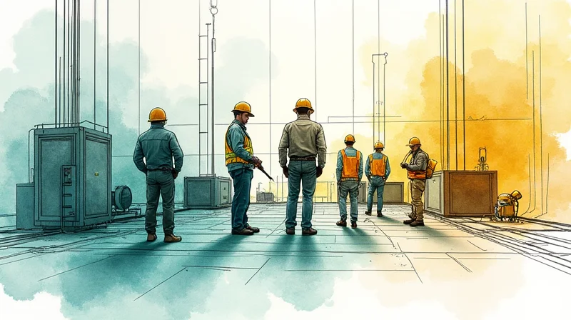Illustrazione per Contratto di Appalto: Obblighi e Responsabilità