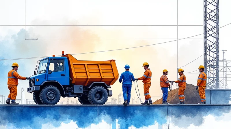 Illustrazione per Corso Escavatorista: Macchine Movimento Terra