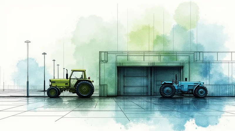 Illustrazione per Corso Trattorista: Macchine Agricole