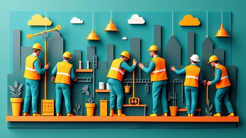 Illustrazione per Differenza tra HSE, QHSE e SHEQ: Guida Completa