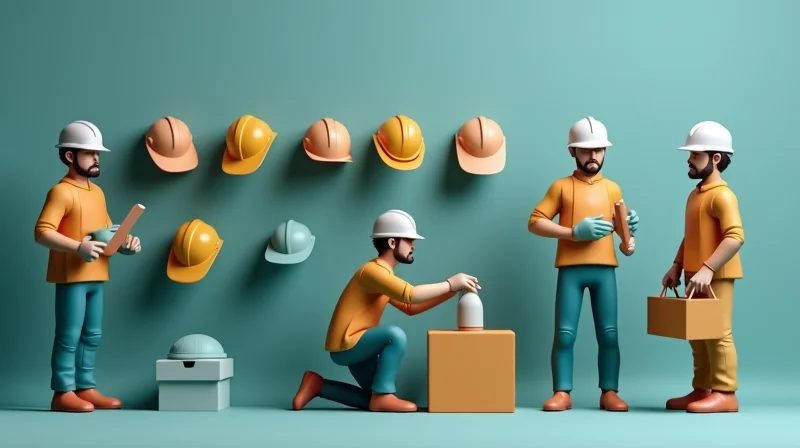 Illustrazione per DPI: Guida Completa ai Dispositivi di Protezione