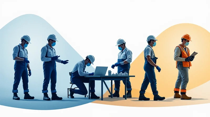 Illustrazione per DPI per Lavori Estivi: Protezione dal Calore e UV