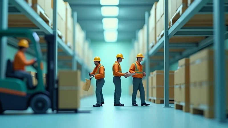 Illustrazione per DVR Logistica e Magazzini: Valutazione Rischi Specifica