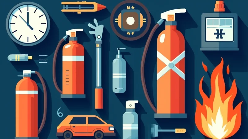 Illustrazione per DVR Rischio Incendio: Valutazione e Misure
