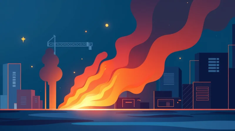 Illustrazione per DVR Rischio Incendio: Valutazione e Misure