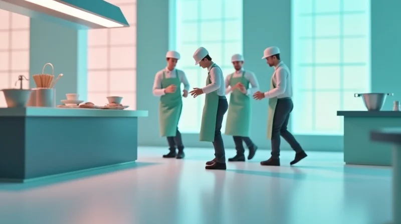 Illustrazione per DVR Ristorante: Valutazione Rischi Ristorazione