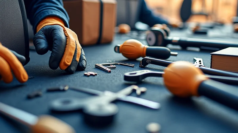 Illustrazione per Ergonomia sul Lavoro: Postazioni e Attrezzature