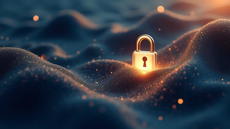 Illustrazione per Firma Digitale Documenti Sicurezza