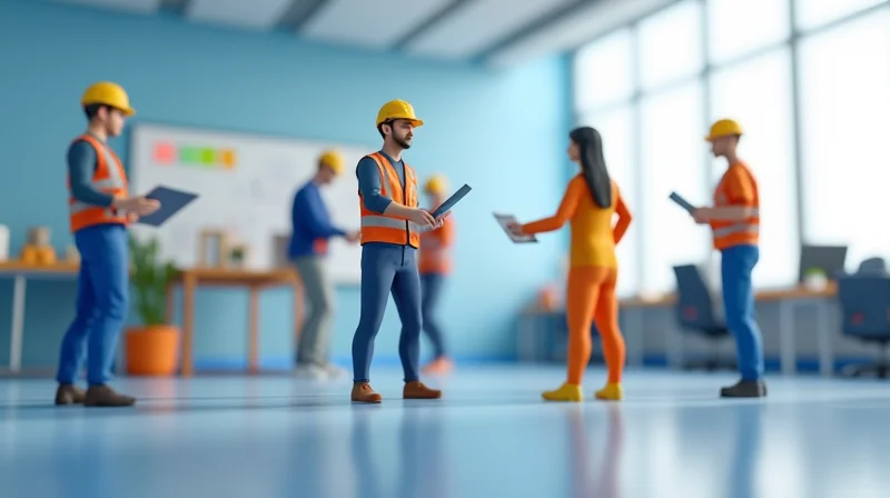 Illustrazione per Formazione Sicurezza Lavoratori: Guida Completa