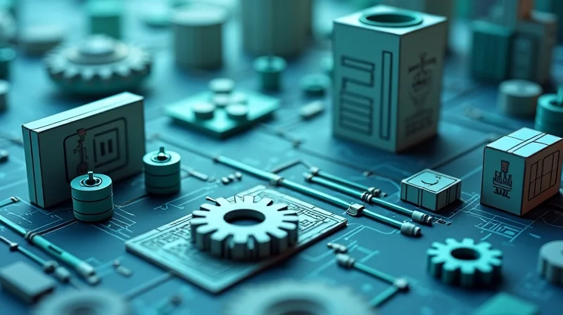 Illustrazione per Integrazione Sistemi HSE: API e Connettori