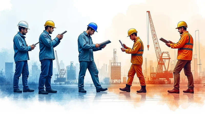 Illustrazione per Ordex per Consulenti HSE: Gestione Multi-Azienda