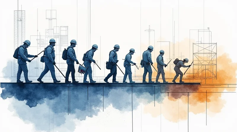 Illustrazione per Prevenzione Infortuni sul Lavoro: 10 Strategie Efficaci