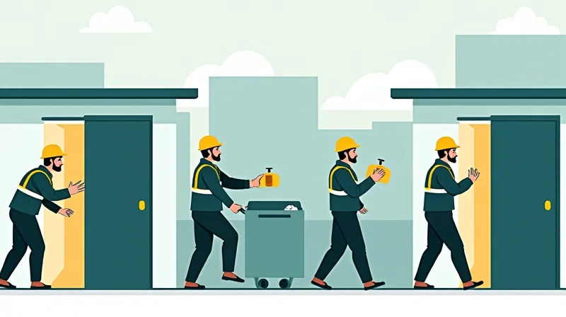 Illustrazione per Prova di Evacuazione: Organizzazione e Verbale