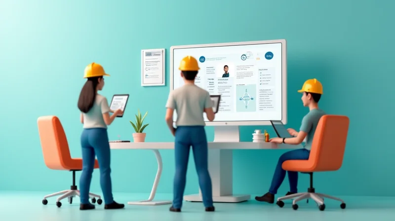 Illustrazione per Registro Carico Scarico Rifiuti Digitale 2026