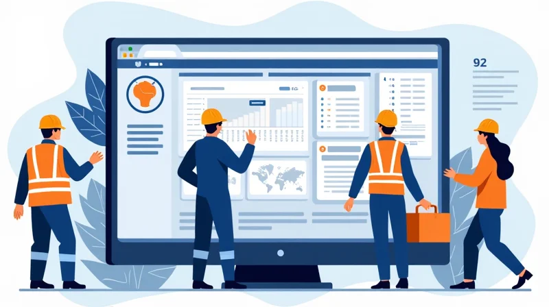 Illustrazione per RENTRI: Guida Completa alla Tracciabilita Digitale dei Rifiuti