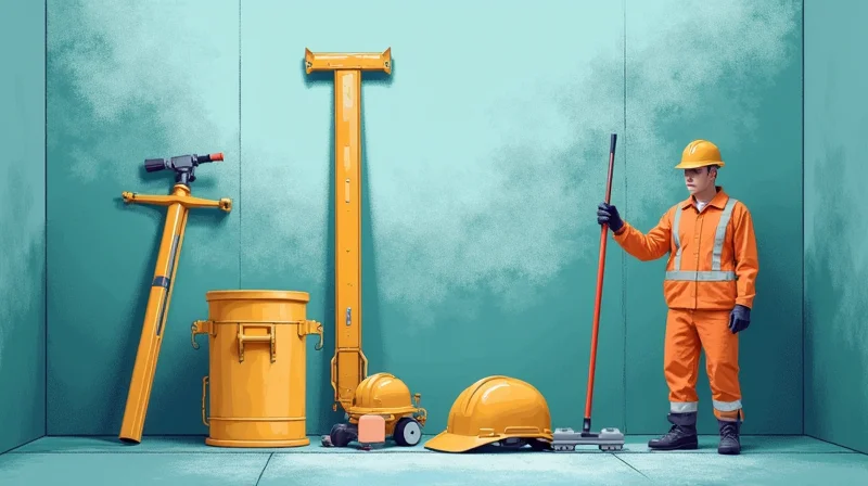 Illustrazione per Rischio Amianto: Valutazione e Bonifica