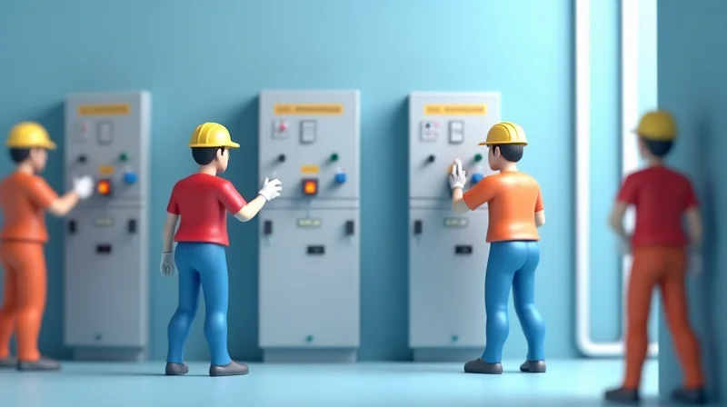 Illustrazione per Rischio Elettrico: Valutazione e Prevenzione