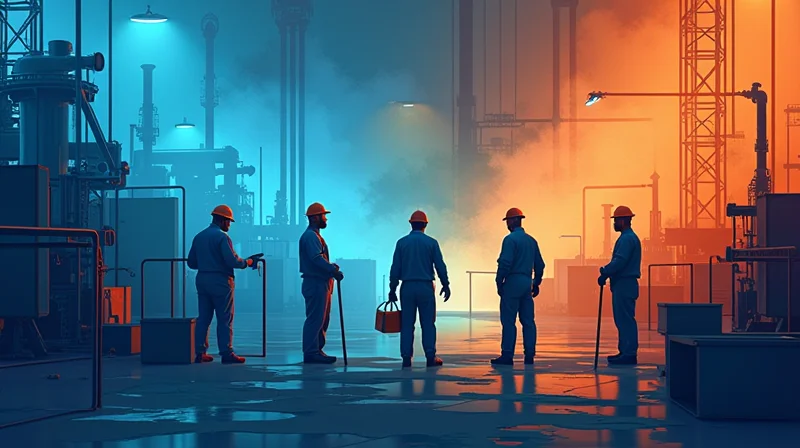 Illustrazione per Rischio Rumore: Valutazione e Protezione