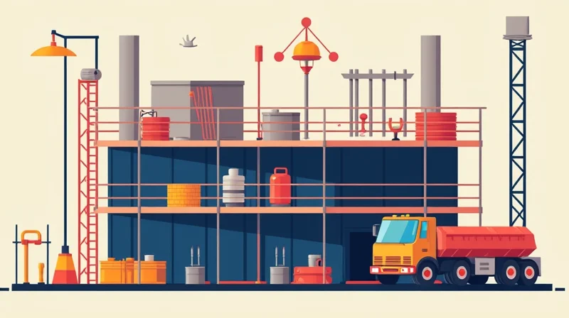 Illustrazione per Sicurezza in Edilizia 2026: Normativa Aggiornata e Obblighi