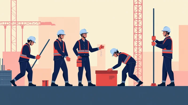 Illustrazione per Sicurezza in Edilizia 2026: Normativa Aggiornata e Obblighi