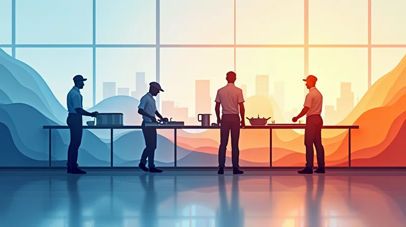 Illustrazione per Sicurezza nel Settore Alimentare: HACCP e D.Lgs 81/08