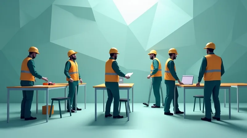 Illustrazione per Sicurezza sul Lavoro: Guida Completa per le Aziende