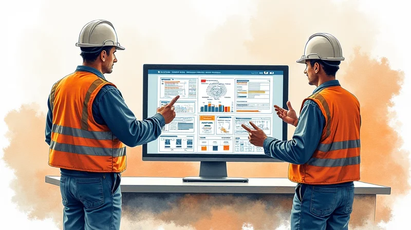 Illustrazione per Software HSE in cloud o gestione manuale: confronto pratico per aziende e RSPP