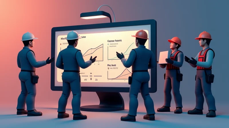 Illustrazione per Software sicurezza sul lavoro per installatori e manutentori