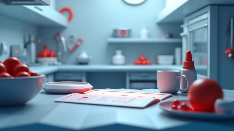 Illustrazione per Software sicurezza sul lavoro per aziende alimentari