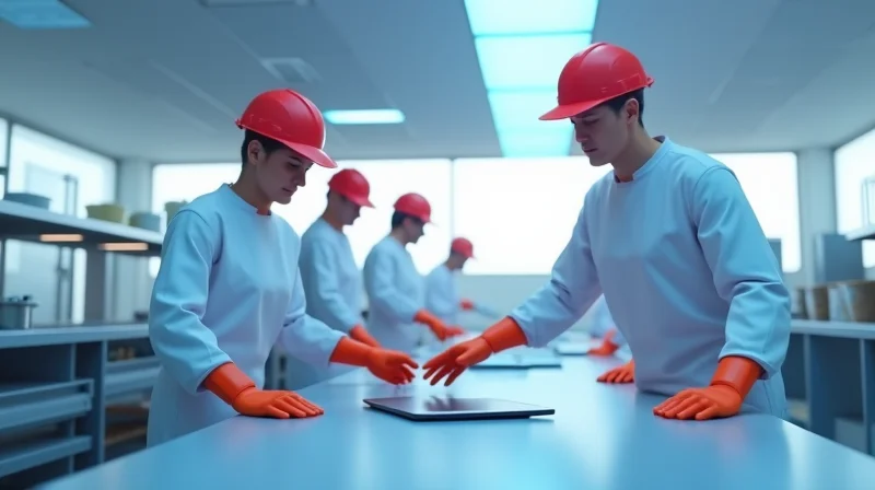 Illustrazione per Software sicurezza sul lavoro per aziende alimentari