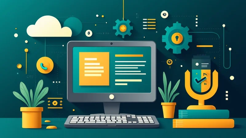 Illustrazione per Software sicurezza sul lavoro per imprese edili