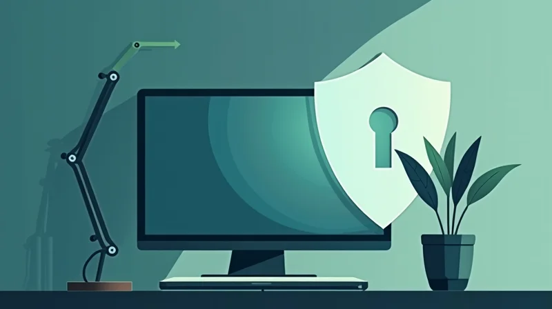 Illustrazione per Software sicurezza sul lavoro per imprese di pulizie