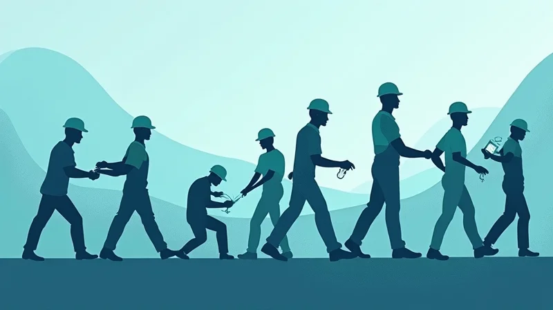 Illustrazione per Subappalto: Normativa e Obblighi di Sicurezza