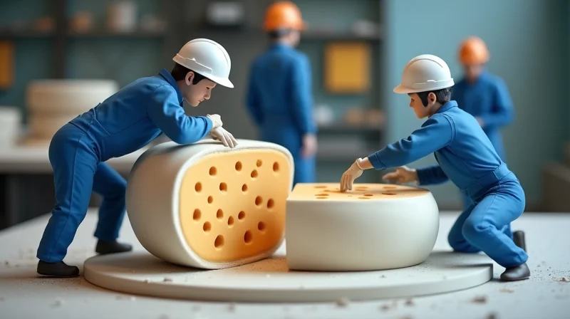 Illustrazione per Swiss Cheese Model: Modello di Reason