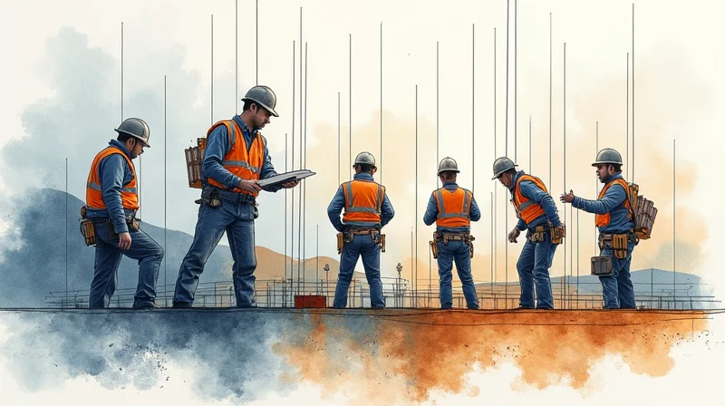 Illustrazione per Valutazione Rischi: Metodologie e Strumenti
