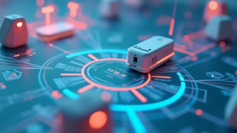 Illustrazione per I 10 Vantaggi della Gestione Digitale della Sicurezza