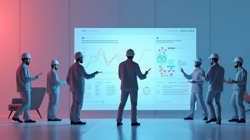 Illustrazione per I 10 Vantaggi della Gestione Digitale della Sicurezza