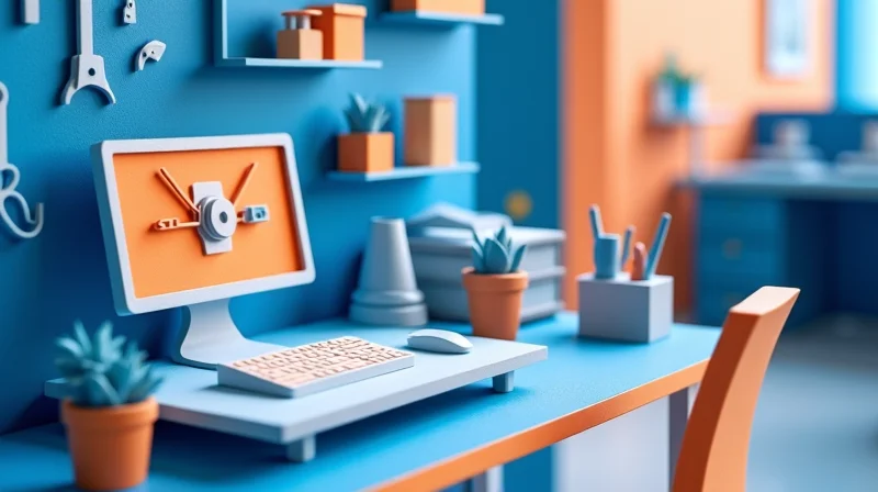Illustrazione per Videoterminali e Sicurezza: Obblighi e Prevenzione