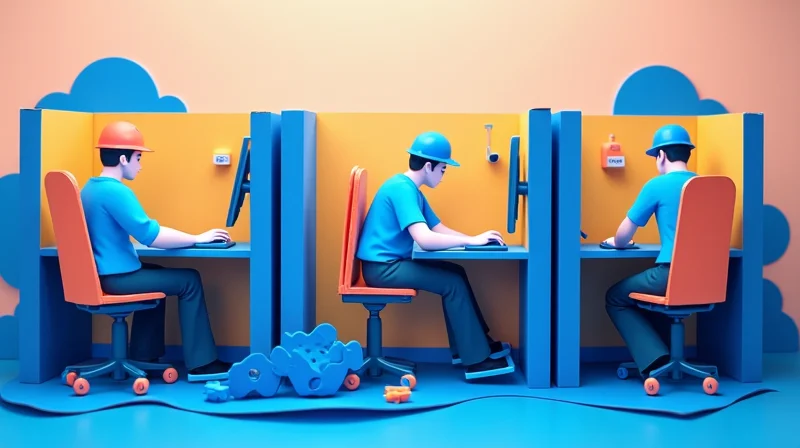 Illustrazione per Videoterminali e Sicurezza: Obblighi e Prevenzione